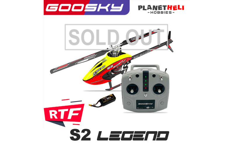 GOOSKY S2 RTF 3D RC Helicopter 6CH 3D FBL Dual Brushless Motor Direct-Drive - Mode 2